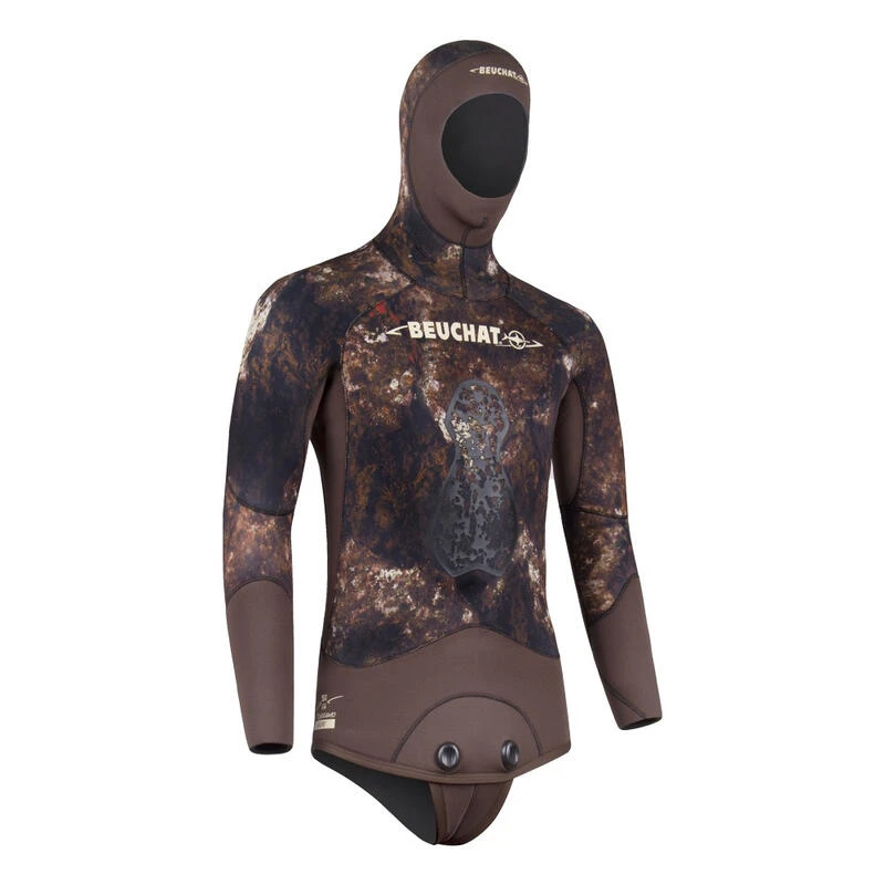 BEUCHAT Combinaison De Chasse Sous-marine Rocksea Trigocamo Wide Veste 9mm – Image 3