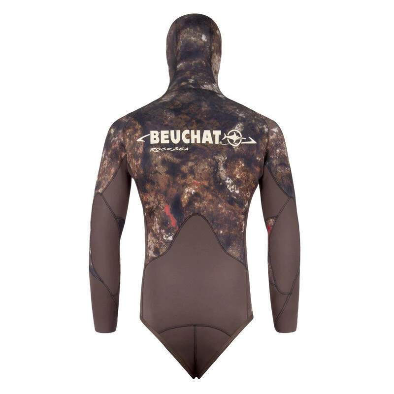 BEUCHAT Combinaison De Chasse Sous-marine Rocksea Trigocamo Wide Veste 9mm – Image 4