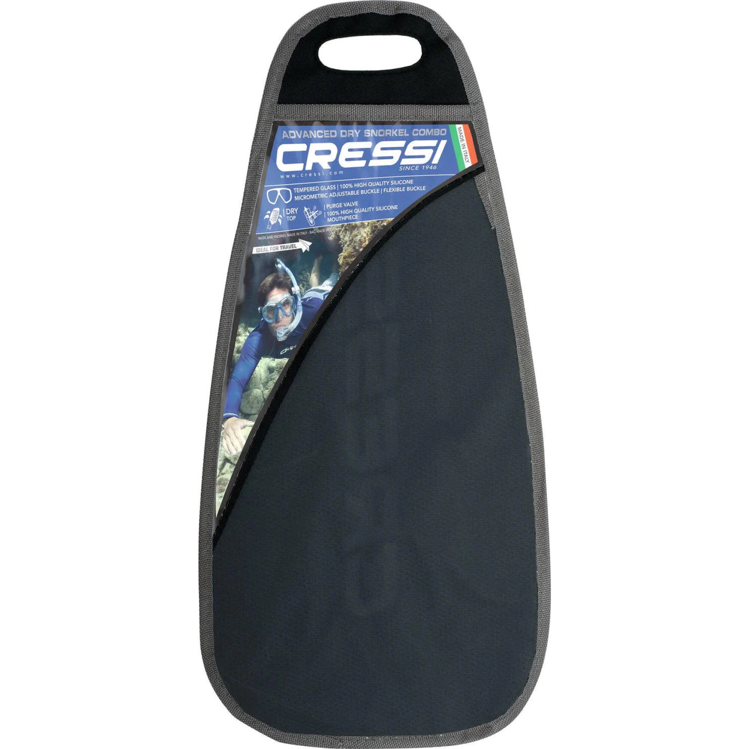Combo Set De Plongée En Apnée Cressi COMBO BIG EYES EVOLUTION+ALPHA UTRA DRY – Image 4