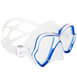 Masque MARES X-Vision Adulte Bleu Snorkeling Et Plongée Bouteille