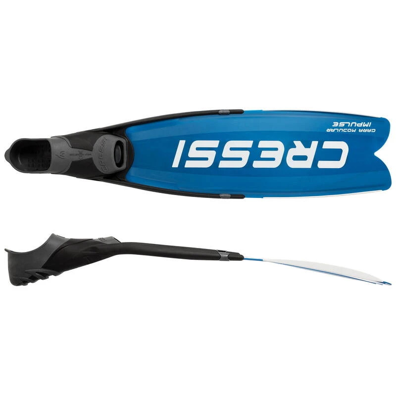 Palmes Apnée CRESSI - GARA MODULAR IMPULSE Bleu – Image 2