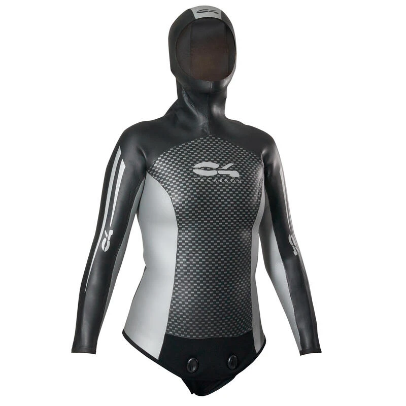Veste Apnée C4 CARBON Femme Néoprène Glide Skin 3mm - Sideral – Image 7